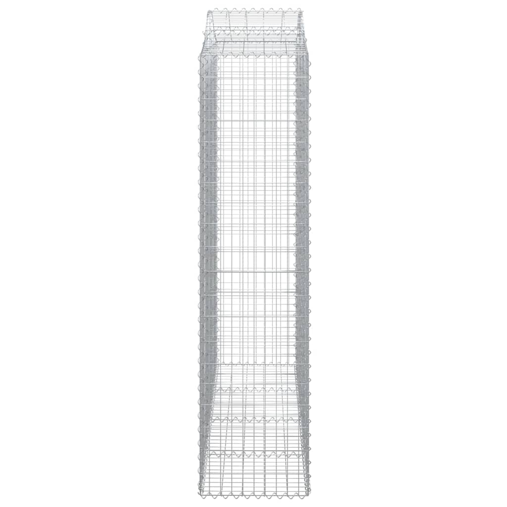 Cestas De Gaviones 4 Uds Forma De Arco Hierro 200x50x200/220 Cm_4