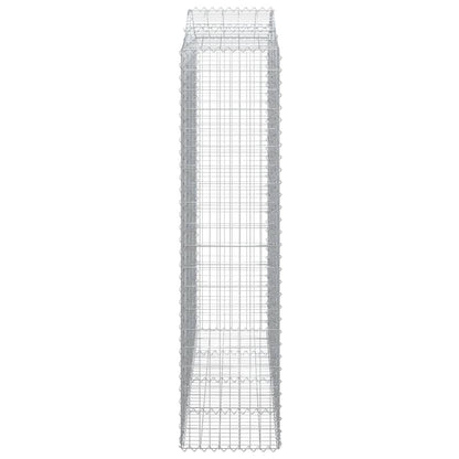 Cestas De Gaviones 4 Uds Forma De Arco Hierro 200x50x200/220 Cm_4