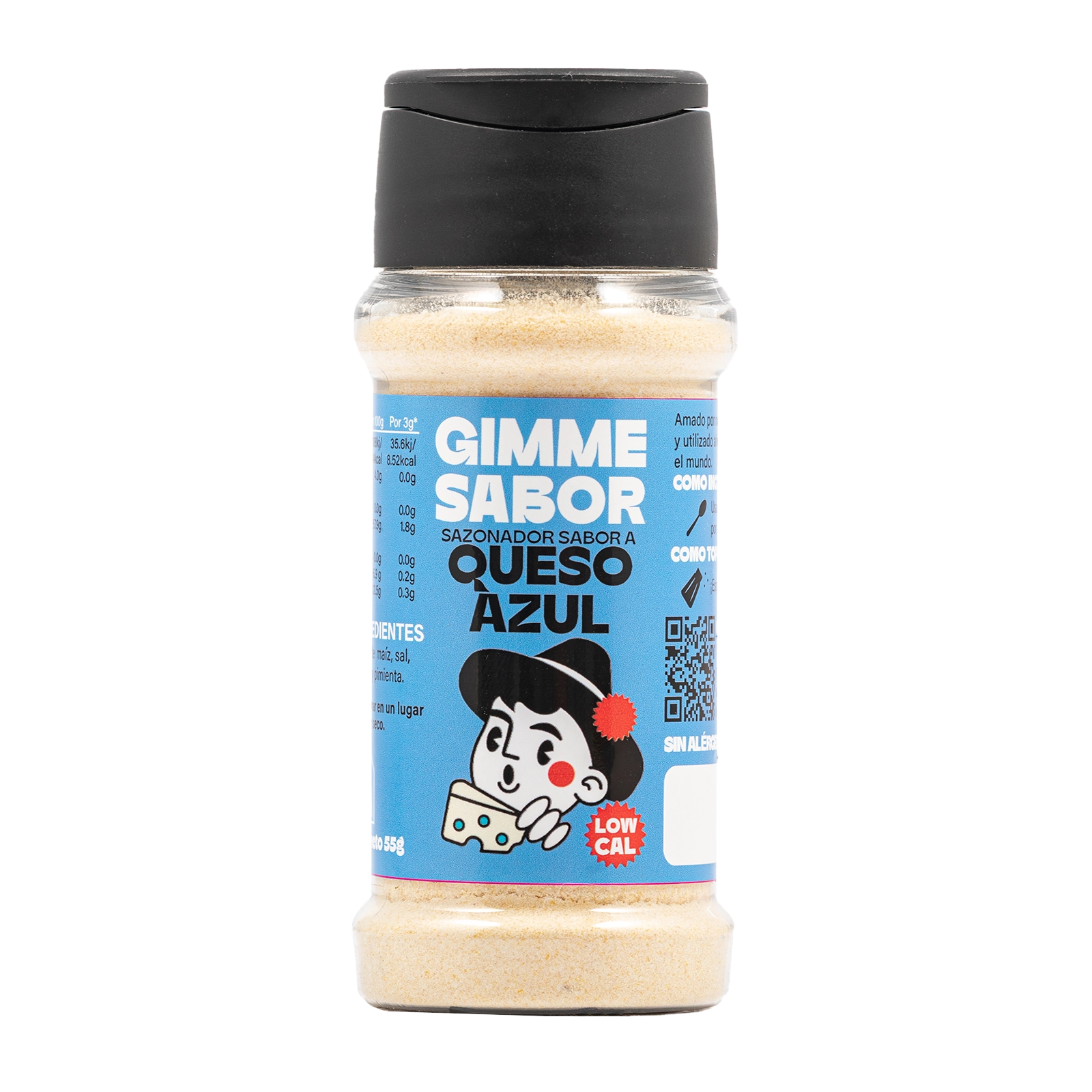 Sazonador vegetal sabor queso azul_0