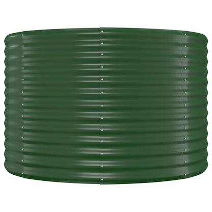 Jardinera Arriate Acero Galvanizado Verde 322x100x68 Cm_3