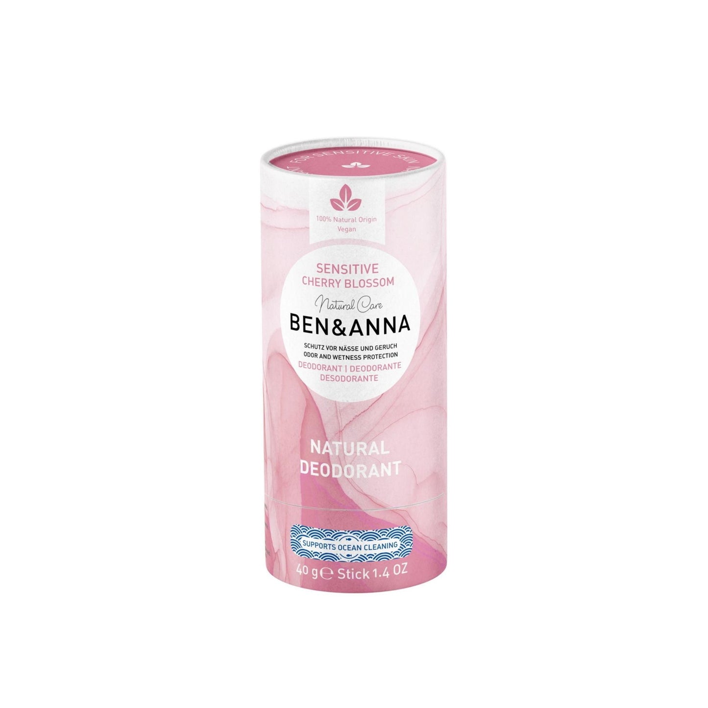 Desodorante Sensitive Flor de cerezo japonés Ben&Anna 40 g