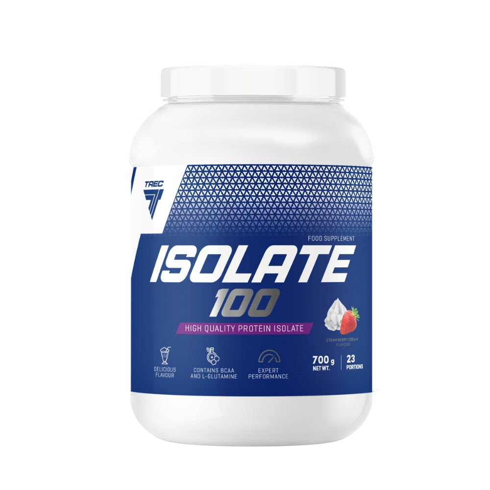 Proteína Isolate 100 700g Sabor Fresa Trec Nutrition_0