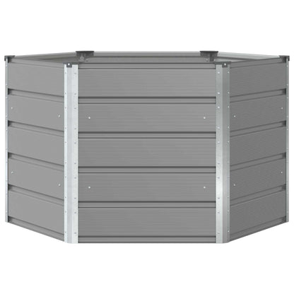 Jardinera Gris Claro 129 X 129 X75 Cm Acero_3