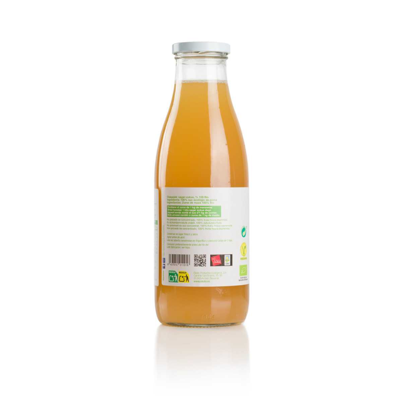 Zumo De Manzana Bio 100% exprimido Ékolo 750 ml