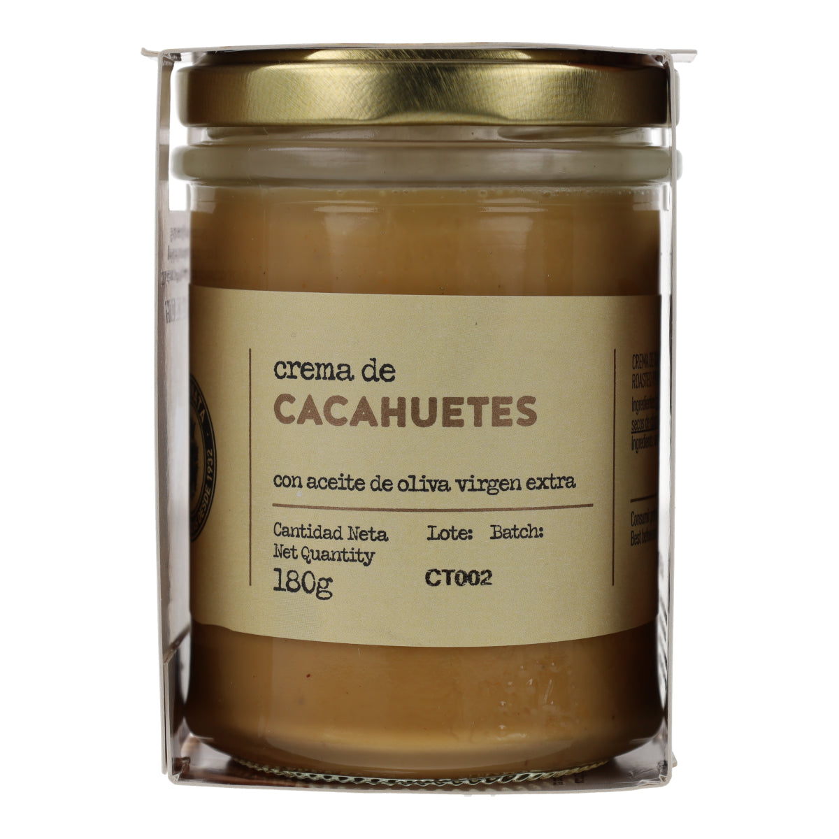 Crema de Cacahuete con Aove  La Chinata 180 g