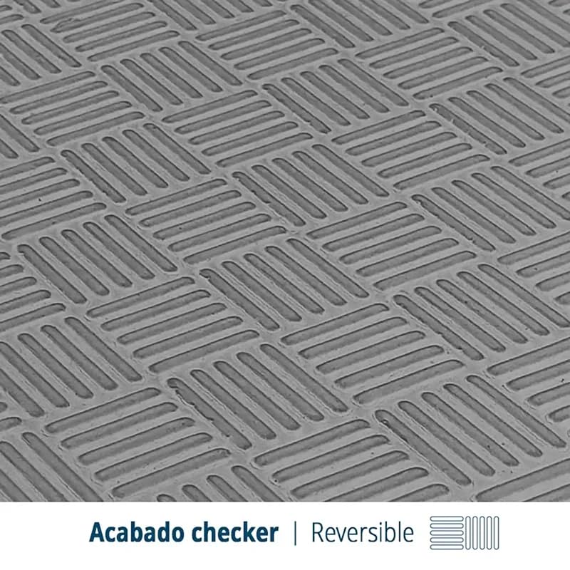 Tatami Puzzle Eva Para Suelo Infantil 1x1m X40mm Negro - Gris Pack Ahorro 8 Unidades_5