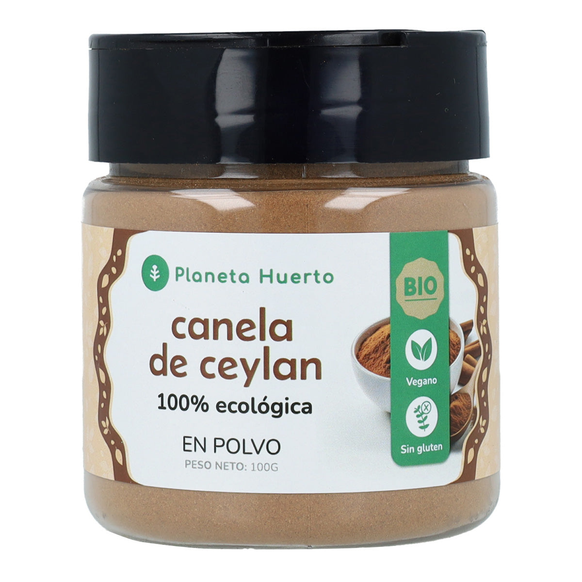 Canela en polvo Bio ECO Planeta Huerto 100g