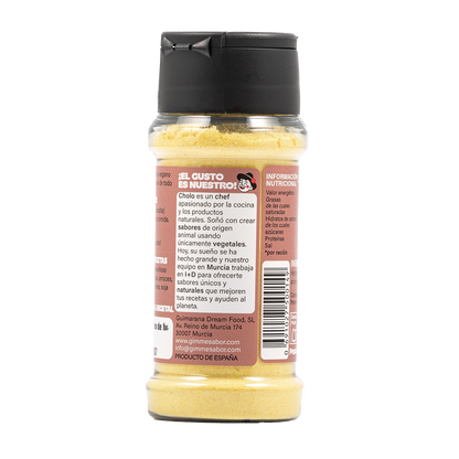 Sazonador Vegetal Sabor A Queso Parmesano 55g | Sin Gluten, Sin Alérgenos | Gimme Sabor_2
