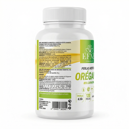 Aceite De Orégano Premium 80% Carvacrol (120 Perlas) - Efne_2