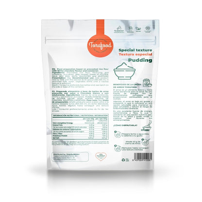 Crema De Arroz Choco Blanco Torafood 1kg