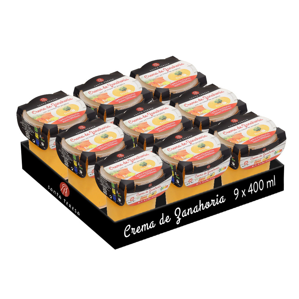 Pack 9 Cremas De Zanahoria 3.600ml_0