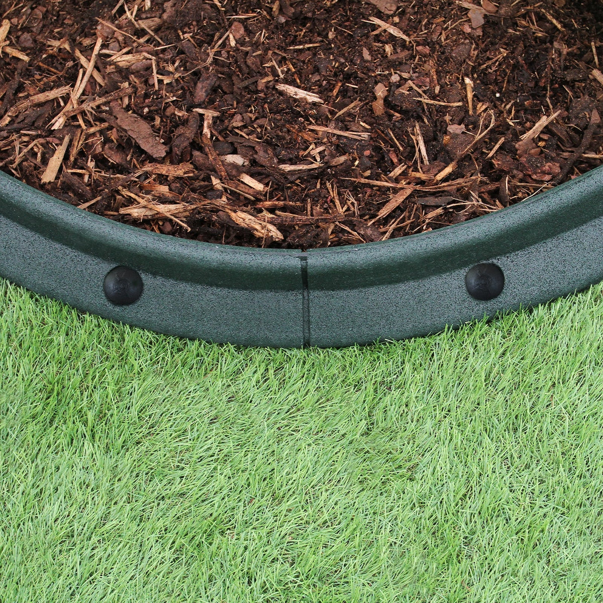 Bordes De Césped Verde Flexibles Jardín Bordes De Césped Paquete De 6 X 1.2m_4