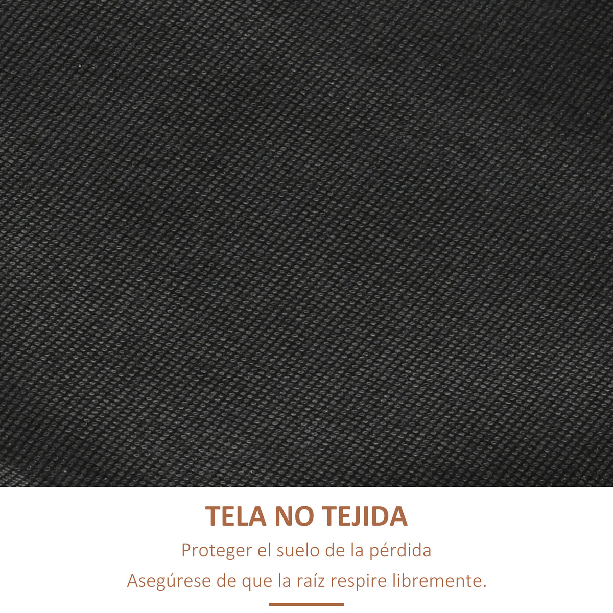 Outsunny Jardinera De Madera De 4 Niveles Con Orificios De Drenaje Naranja_5