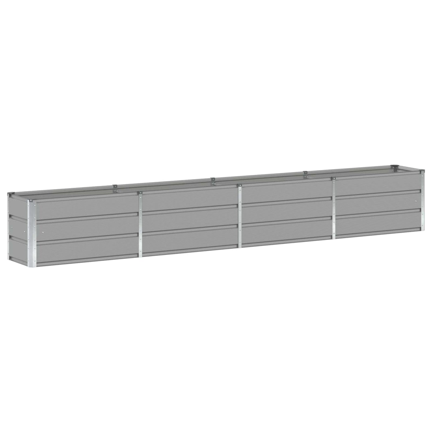 Jardinera Gris Claro 320 X 40 X 45 Cm Acero_0