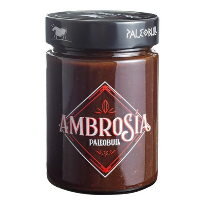 Crema de Cacao y Avellanas saludable Ambrosía Paleobull 300 g