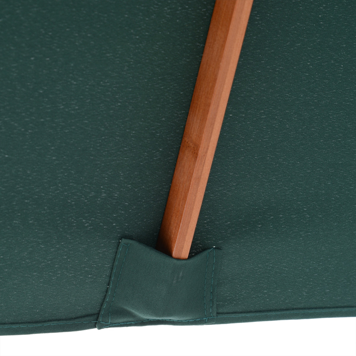 Outsunny Sombrilla De Jardín 200x150x235 Cm Inclinable Con Doble Techo Verde_3