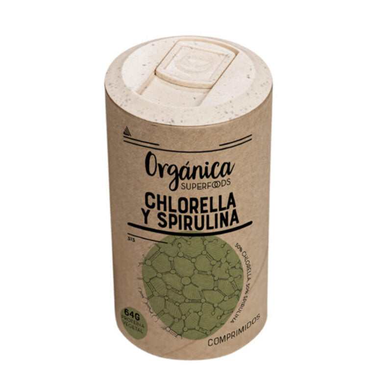 Comprimidos Spirulina Y Chlorella Bio 92g - Orgánica Superfoods_0