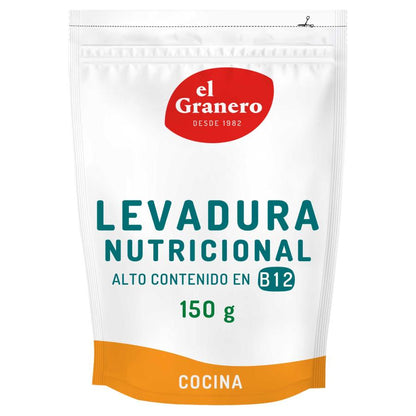 Levadura Nutricional con B12 El Granero, 150g