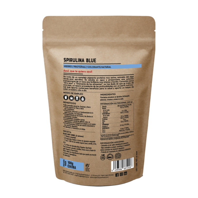 Spirulina Blue Bio En Polvo 100g_1