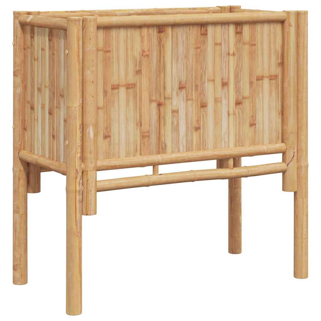 Cama Elevada Marrón 70 X 35 X 70 Cm Bambú_3