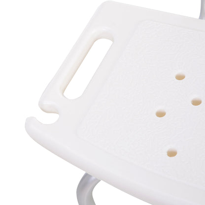 Homcom Silla Ducha Personas Mayores Con Respaldo Altura Regulable En 8 Niveles_3