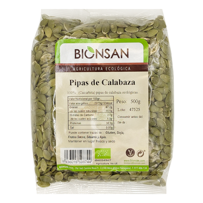 Pipas De Calabaza Cucurbita Eco Bionsan 500gr_0
