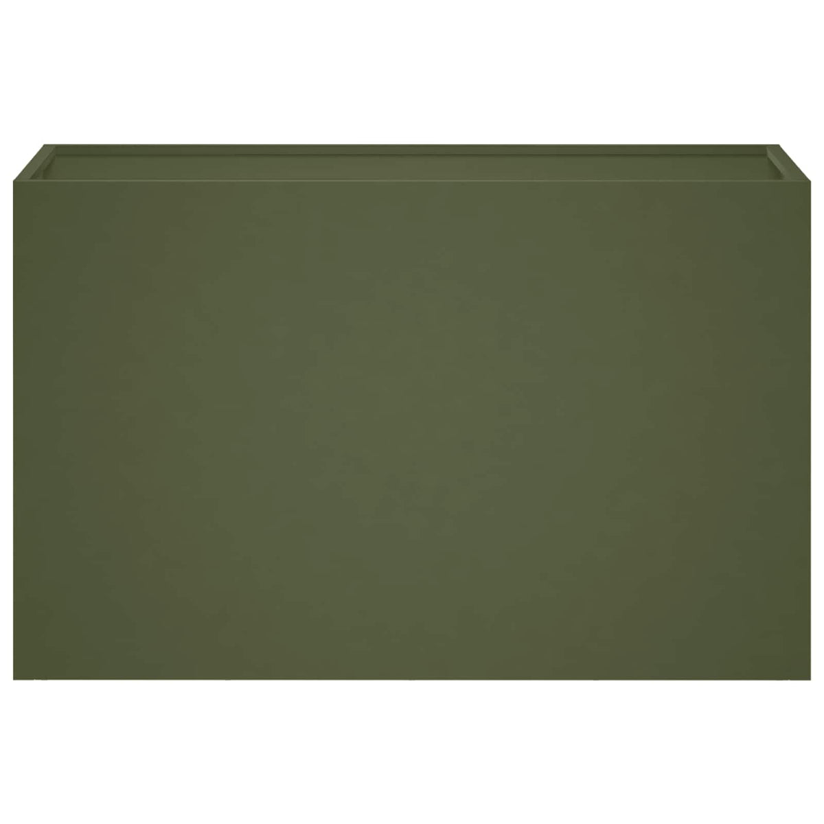 Macetero De Jardín Verde Oliva 80 X 30 X 50 Cm_2
