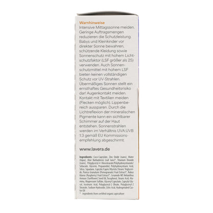 Fluido Solar Facial Spf50 Lavera 40 ml