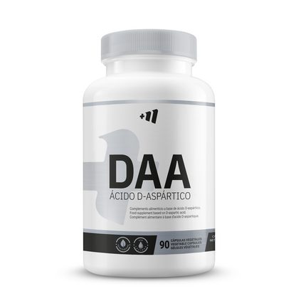 Daa (ácido Aspártico) 3.6g - 90 Cápsulas Vegetales - Aumenta La Producción Hormonal - Masmusculo_0