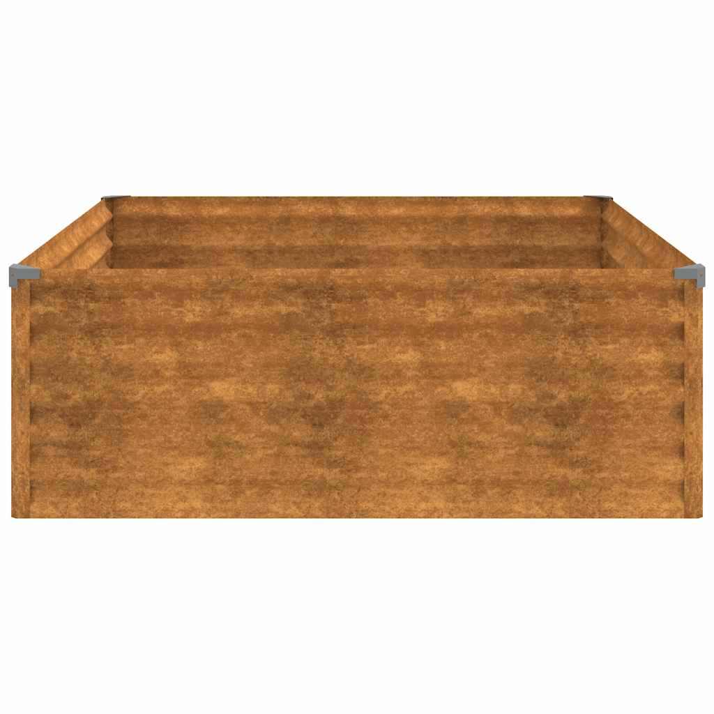 Jardinera Acero Corten 100x100x36 Cm_3