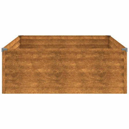 Jardinera Acero Corten 100x100x36 Cm_3