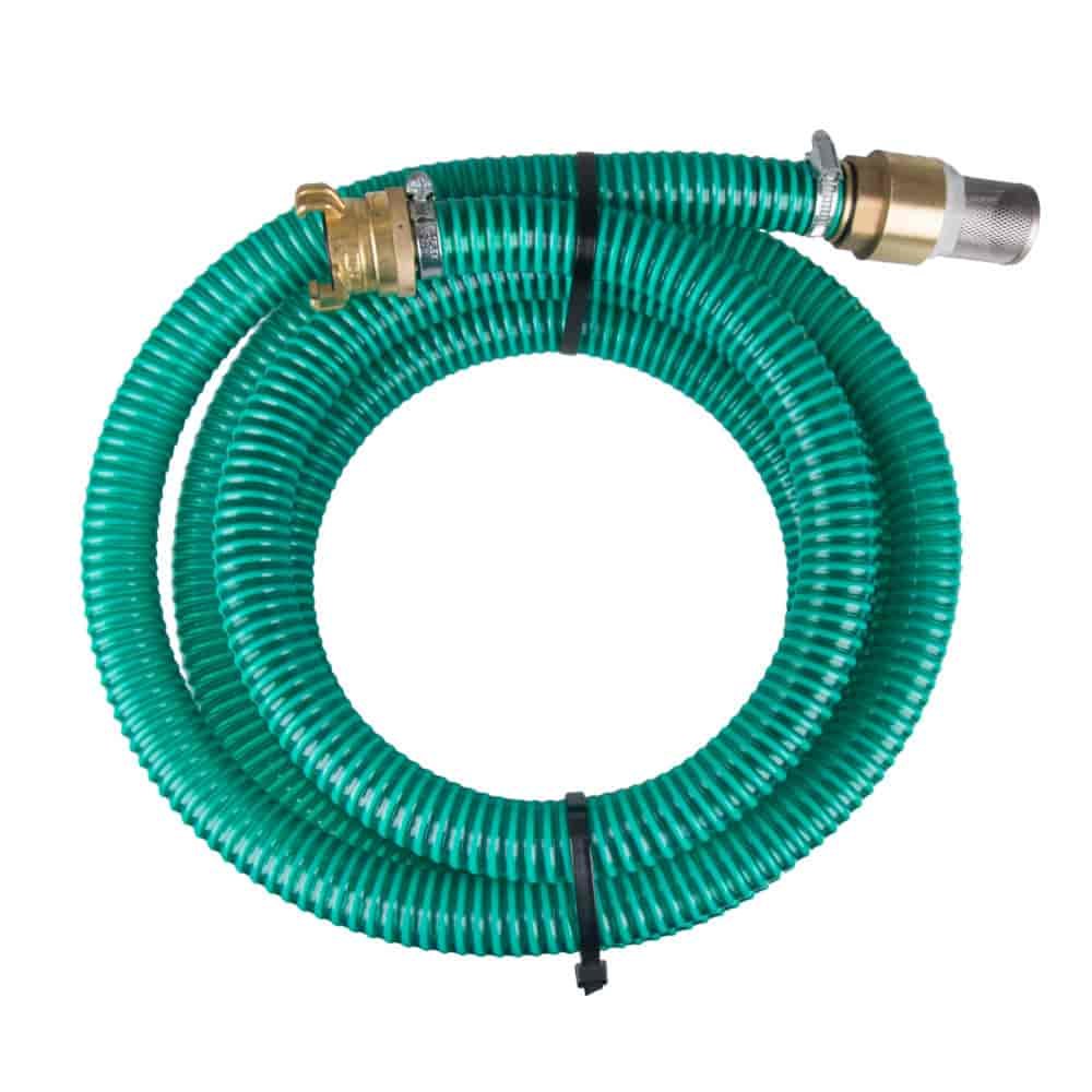 1" Conjunto De Manguera De Succión De Pvc 4 Metros_0