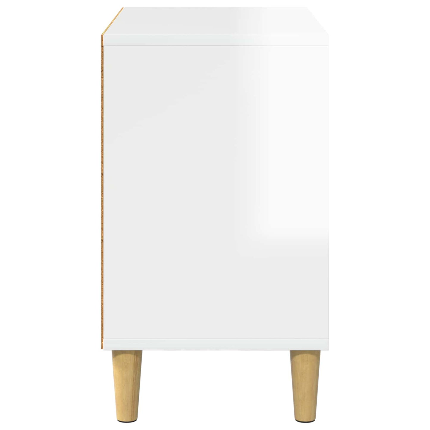 Casa Para Gatos Brillante 51 X 30 X 52 Cm Madera De Ingeniería_5