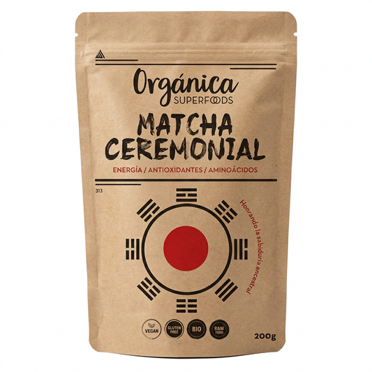 Matcha Ceremonial Bio 200g - Orgánica Superfoods_0