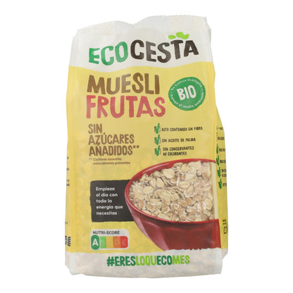 Muesli Frutas Bio, 500 G Ecocesta