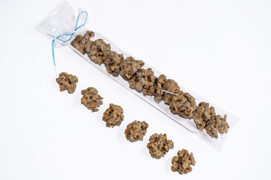 ROCAS BIO DE CHOCOLATE BLANCO CON ALMENDRA, AVELLANA Y LIMÓN_0