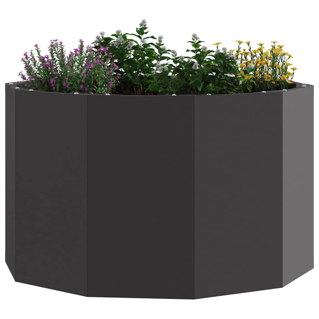 Jardinera Negro 60 X 60 X 35 Cm Acero_2