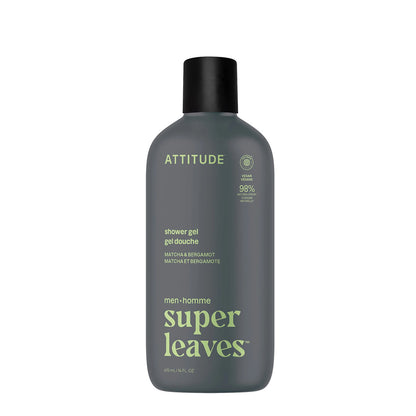 Super leaves men Gel de Ducha Matcha &amp; Bergamota 415 ml