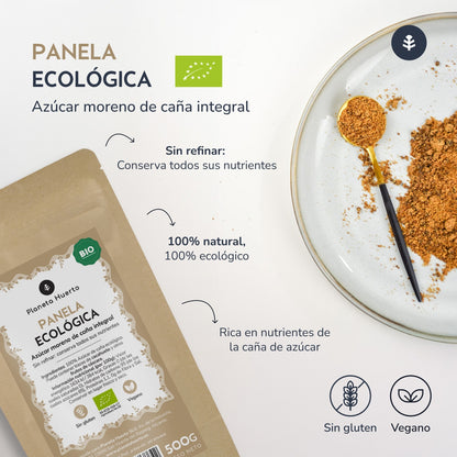 Azúcar Panela ECO Planeta Huerto 500 g