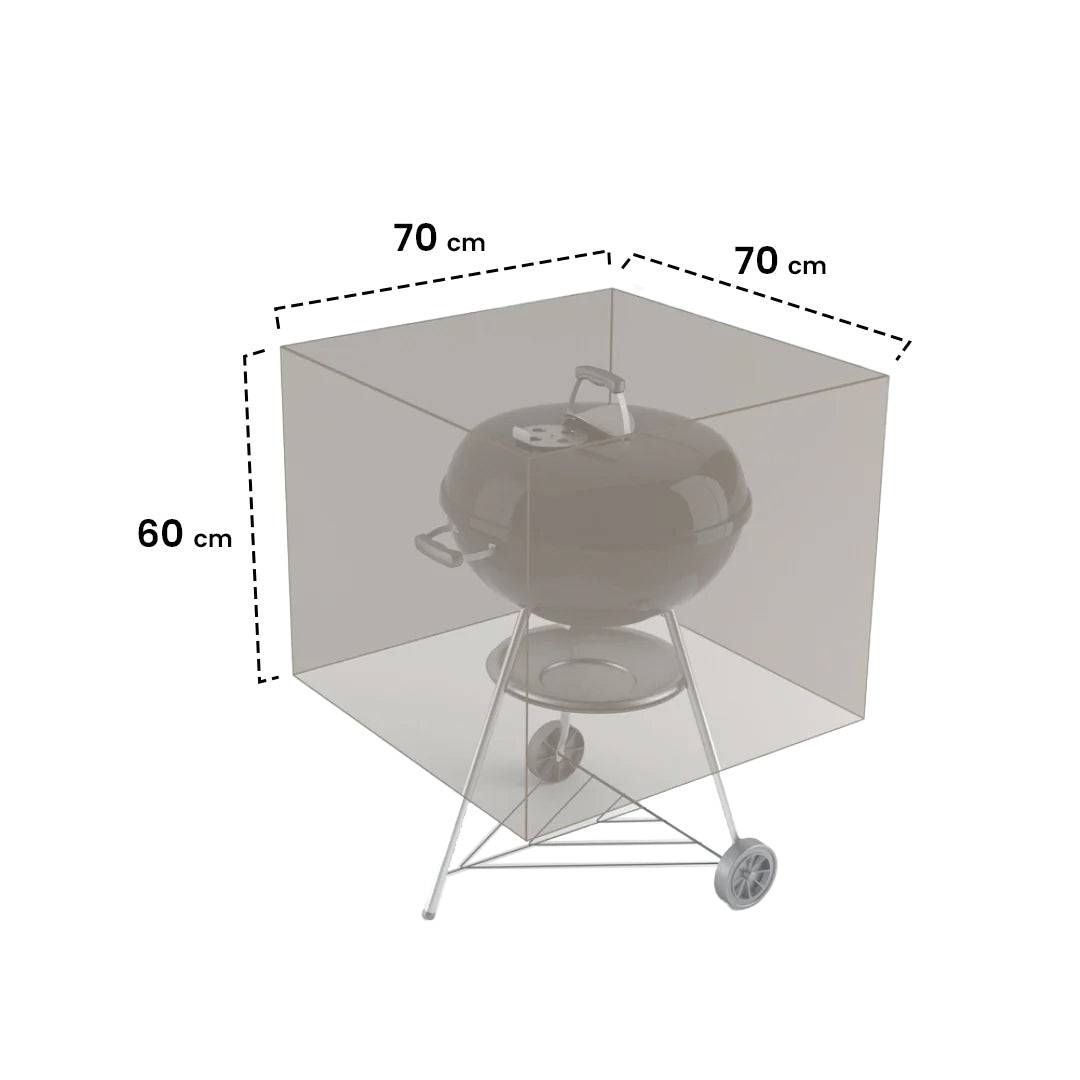 Funda Protectora Barbacoa 70x70x60 Cm Nortene_1