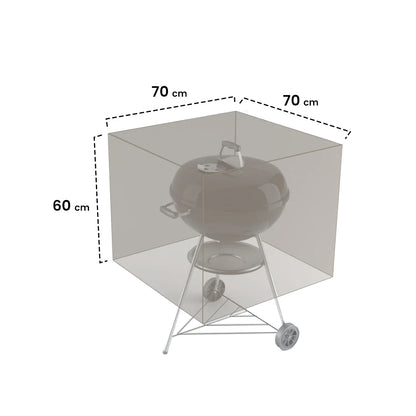 Funda Protectora Barbacoa 70x70x60 Cm Nortene_1