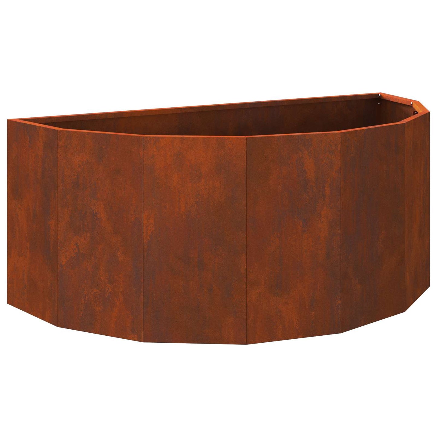 Jardinera Oxidado 90 X 45 X 35 Cm Acero Autopatinable_0
