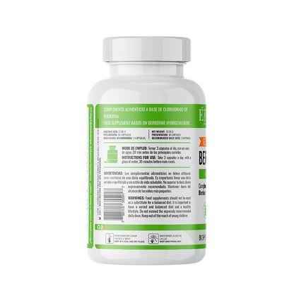 Berberina 97% Efne – Control De Glucosa Y Metabolismo_1