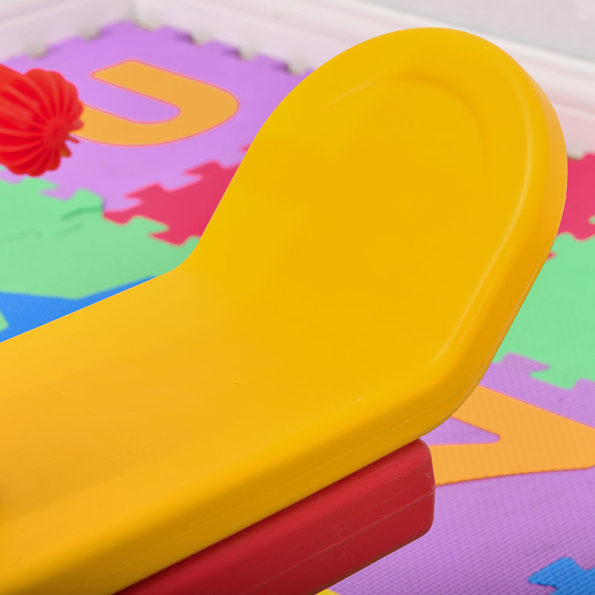 Homcom Balancín Para Niños Sube Y Baja Con Respaldo Carga 20kg Por Asiento Forma_3