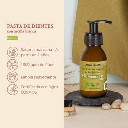 Pasta de dientes infantil de manzana Comme Avant 105 g