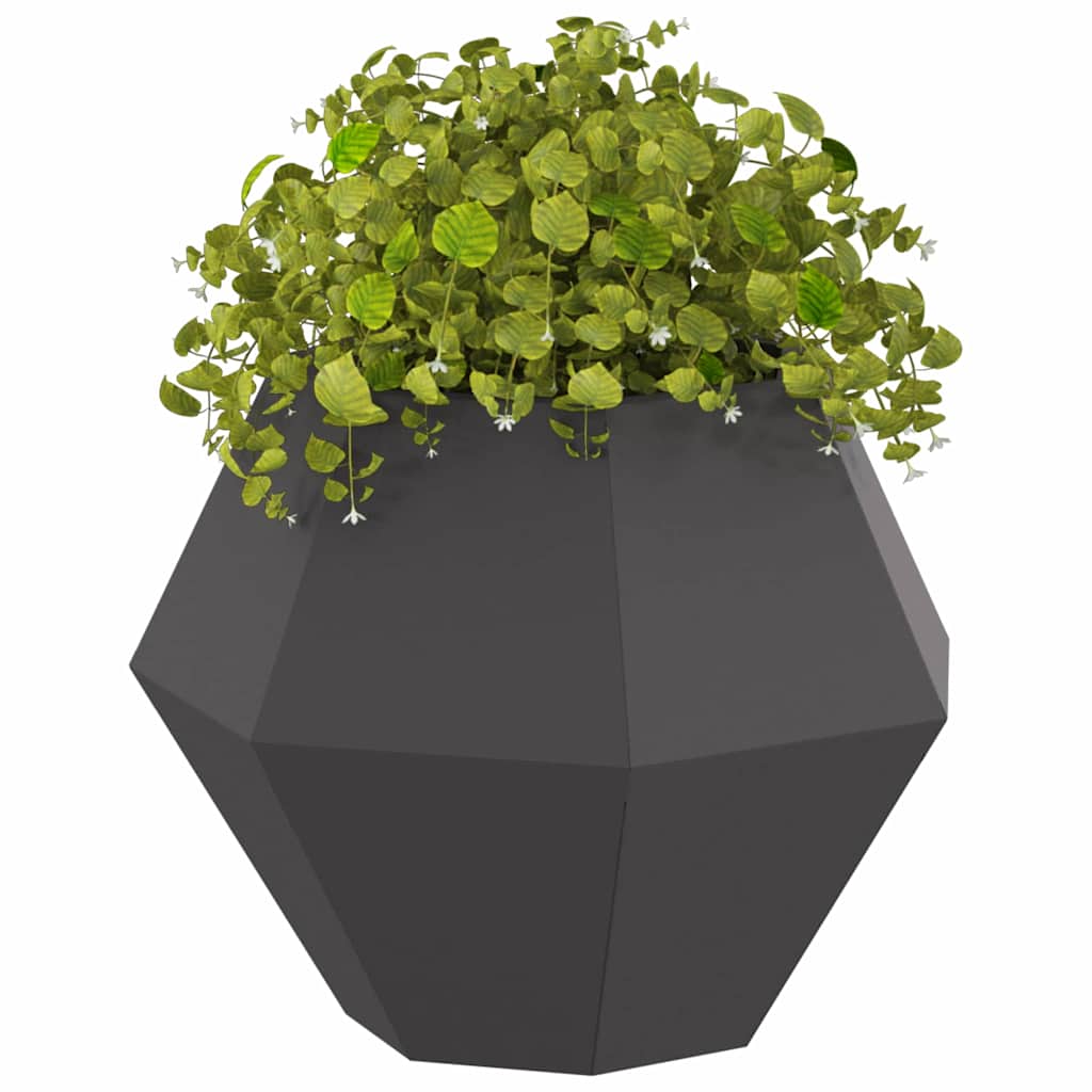 Jardinera Negro 50 X 50 X 40 Cm Acero_2