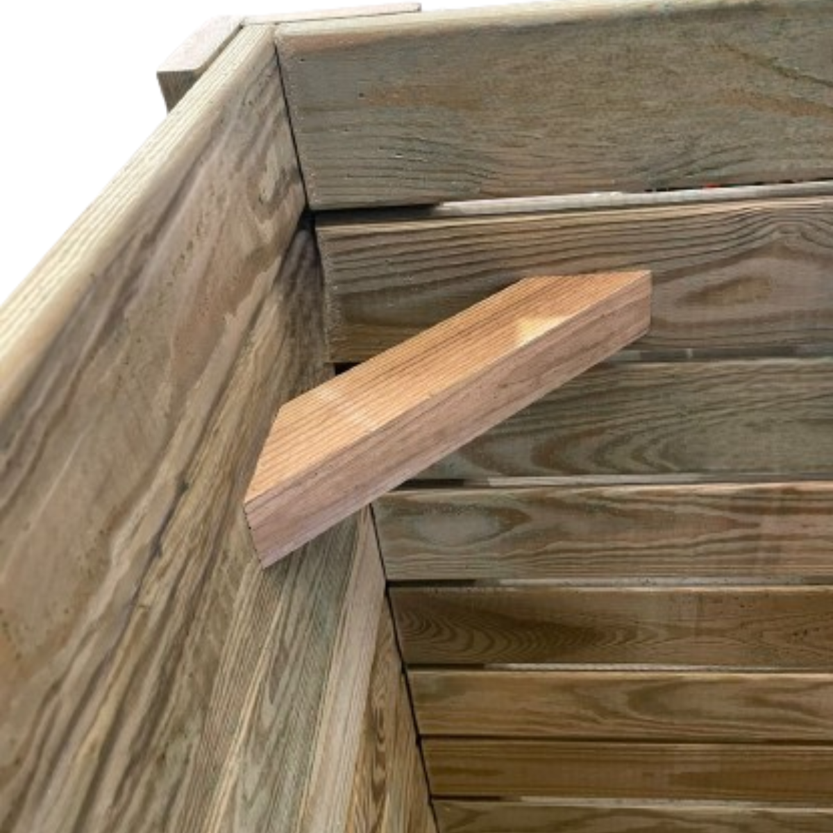 Macetero De Madera Eko Xxl Vidahuerto Para Árboles Y Plantas Grandes 100x100x100 Cm._3