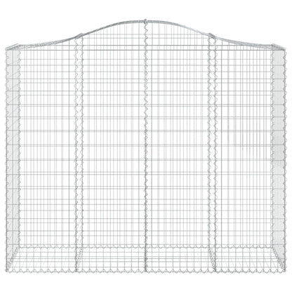 Cestas Gaviones 10 Uds Forma De Arco Hierro 200x50x160/180 Cm_3