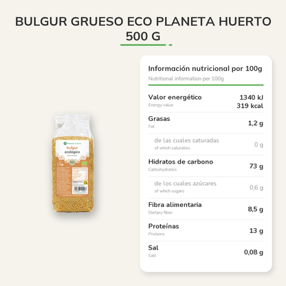 Información nutricional