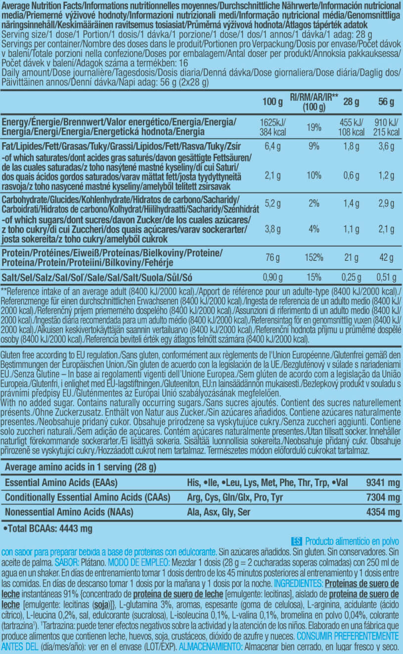 100% Pure Whey 454 Gr Plátano_5